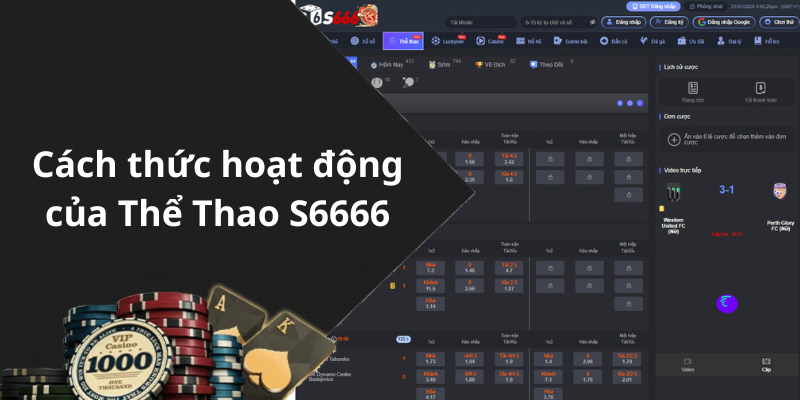 Cách thức hoạt động của Thể Thao S6666