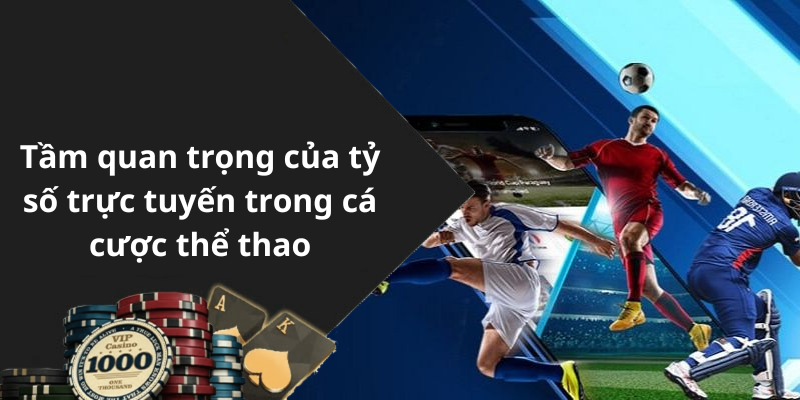 Tầm quan trọng của tỷ số trực tuyến trong cá cược thể thao